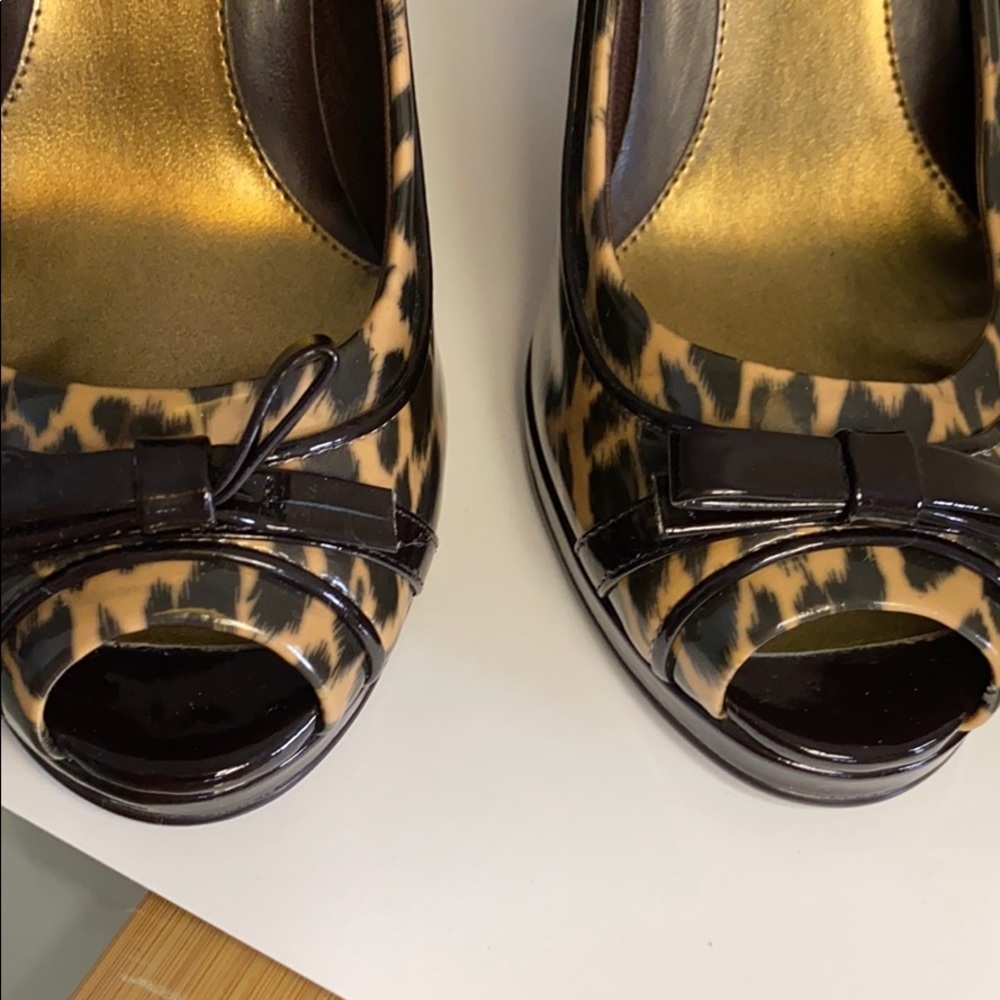 Paolo high heels animal print size 6 M - Picture 2 of 9